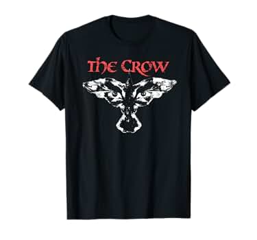 00s the Crow グラフィック Tシャツ Lサイズ Amazon | The Crow – Movie Logo Tシャツ | Tシャツ・カットソー